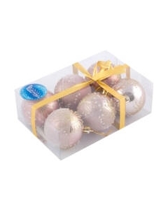 Набор шаров новогодних Волшебная страна Узоры / 007486