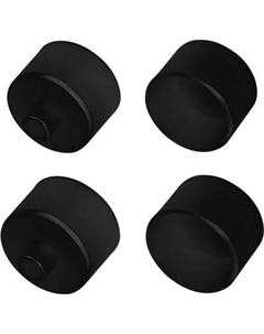 Заглушка для профиля Arlight WPH-FLEX-D22-360deg BLACK с отверстием / 045884