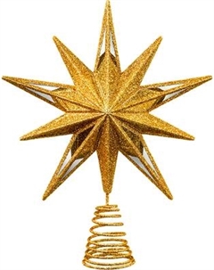 Верхушка для елки Erich Krause Decor. Звезда зеркальная / 59389 Erich krause