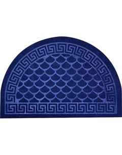 Коврик грязезащитный Kovroff Чешуйки полукруг 40x60 / ПП/04/01/04