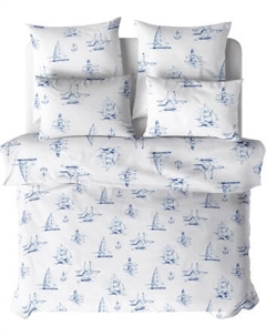 Комплект постельного белья Verossa Сатин 1.5сп / 931146