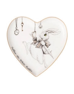 Тарелка закусочная (десертная) Lefard Wonderland Сердце / 590-536