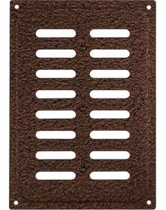 Решетка вентиляционная Нора-М 165x240 с заслонкой / 19371 Нора-м