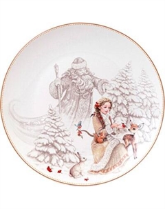 Тарелка закусочная (десертная) Lefard Морозко 85-2037