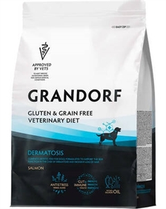 Сухой ветеринарный корм для собак Grandorf Vet Dog Dermatosis