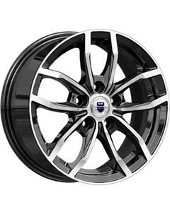 Литой диск K&K Фрост 15x6.5" 5x114.3мм DIA 67.1мм ET 46мм Алмаз черный K&k