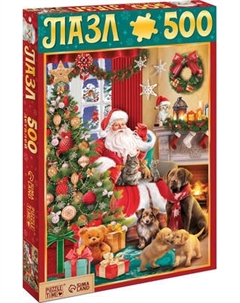 Пазл Puzzle Time Подарки Дедушки Мороза / 9863010 Puzzle time