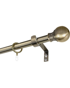 Карниз для штор Sundays Home Тиффани Раздвижной 25/28мм 1-рядный Sundays home
