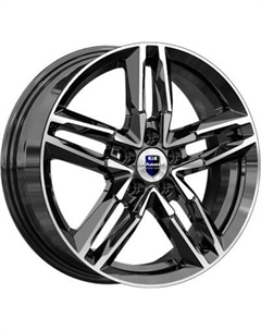 Литой диск K&K Sayan 16x6" 5x110мм DIA 63.35мм ET 45мм Алмаз черный K&k