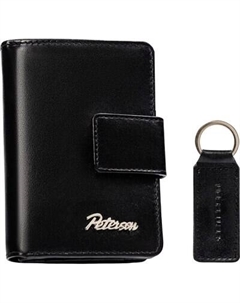 Портмоне Peterson С брелком для ключей / PTN SET-D-65-KCS