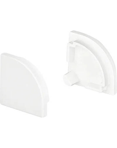 Заглушка для профиля Arlight SL-KANT-H16 ROUND WHITE глухая / 037547