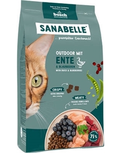 Сухой корм для кошек Bosch Petfood Sanabelle Outdoor с уткой Bosch petfood