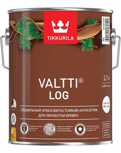 Антисептик для древесины Tikkurila Valtti LOG EC