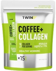 Кофе растворимый 1WIN С коллагеном 1win