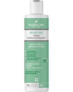 Тоник для лица Floslek Pharma для чувствительной кожи без спирта