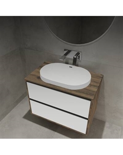 Тумба с умывальником ЗОВ Парма 80 / P80LA0MWMC1B-LDSPA6002 Зов