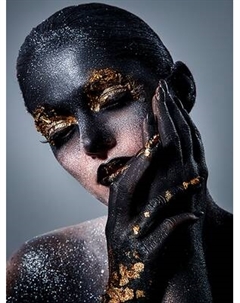 Картина Stamprint Девушка с золотом / АТ051