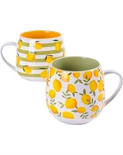 Набор кружек Arya Lemon Line / 8680943256393