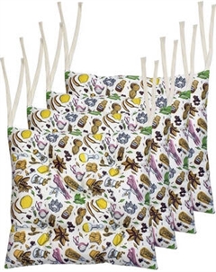 Подушка на стул MATEX Homely Зеленые Обои / 67-924 Matex