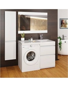 Тумба с умывальником Mixline Созвездие 56 542898 + Билл 120