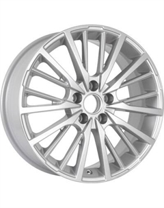 Литой диск KDW KD1740 17x7" 5x114.3мм DIA 67.1мм ET 45мм Silver Painted Kdw