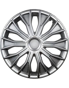 Набор колпаков LION Волтек 15" карбон пруж. LW1542 Lion