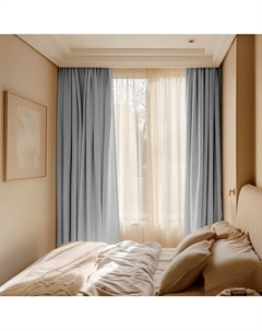 Комплект штор Волшебная ночь Канвас 150x290см / 930795