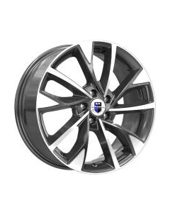 Литой диск K&K Роквуд КС900 17x7" 5x110мм DIA 63.35мм ET 48.5мм Алмаз черный K&k