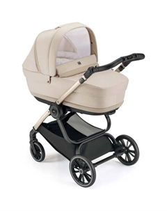 Детская универсальная коляска Milano (2 в 1, бежевый меланж) Cam