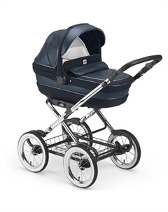 Универсальная коляска Tris Linea Classy (3 в 1, синий) Cam