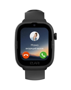 Часы-телефон Go 4G (KP-4G-Go) черный Elari