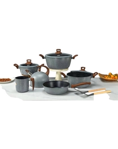 Набор посуды -013 (Серый) Jio