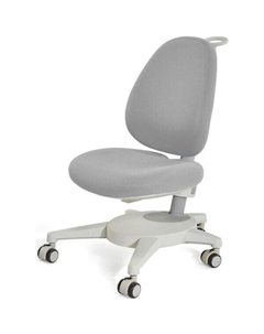 Стул регулируемый Gulliver GREY/чехол T15 GREEN Ergosmart