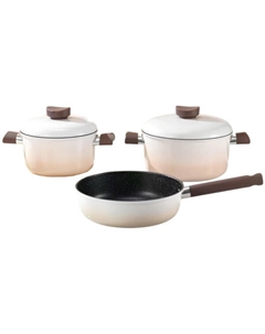 Набор кухонной посуды FL-M005 (белый) Feisilang