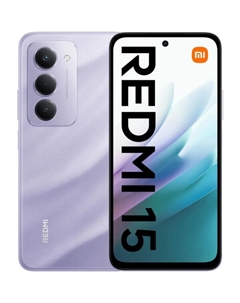 Смартфон Xiaomi Redmi 15 6GB/128GB Sandy Purple RU