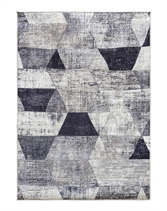 Ковер (1,5х2,3) BANCO P1044-GREY Linea hali