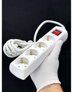 Удлинитель Office 1,5м 4-гнездн с/з с/ш 15104 Truenergy