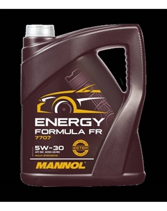 Масло моторное 7707 Energy Formula FR SAE 5W-30 ESTER 5л Mannol
