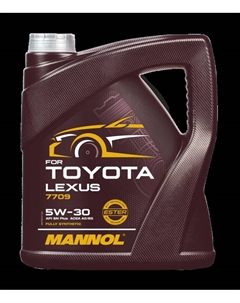 Масло моторное 7709 for Toyota Lexus SAE 5W-30 4л Mannol