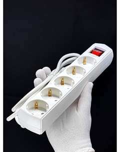 Удлинитель Office 5м 5-гнездн с/з с/ш 15109 Truenergy