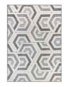 Ковер (1,4х2) BANCO P1341-GREY Linea hali