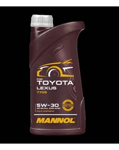Масло моторное 7709 for Toyota Lexus SAE 5W-30 1л Mannol