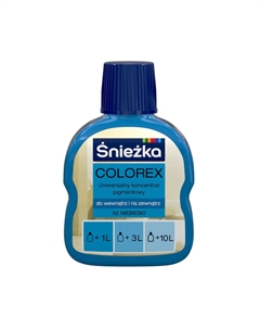 Паста колеровочная  Колорекс №52 синяя 100мл Sniezka