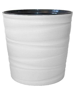 Кашпо "Модерн Мини" 8л белый 25х17,5х17,5 Bmc