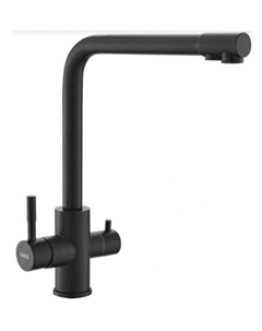 Смеситель для кухни Black, R-излив с подклю-ем к фильтру, арт. K24 B Esko