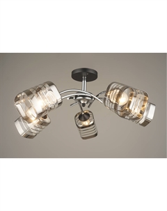Светильник подвесной (CL) SX-N-3532/5 CH+BK (5*40Вт, Е27) Mirastyle