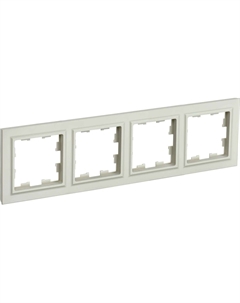 BRITE беж. Рамка 4-местн. BR-M42-K10 Iek