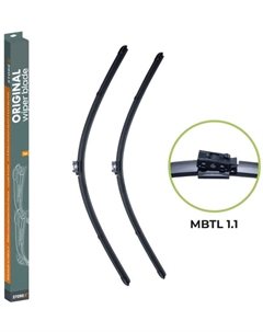 Щетки стеклоочистителя бескаркасная TwinPro Wiper Blade TW|MBTL-5555 (Mercedes-Benz GLC [X253] 2015-2022) Компл. 2 шт. Storex