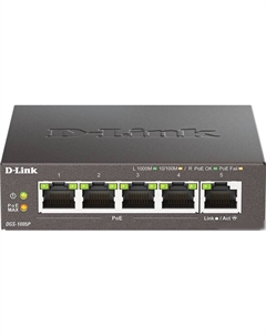 Неуправляемый коммутатор DGS-1005P/B3A D-link