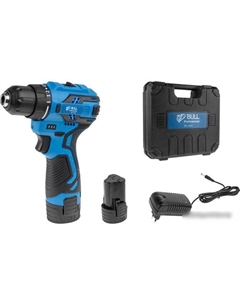 Дрель-шуруповерт SR 1203 (с 2-мя АКБ, кейс) Bull